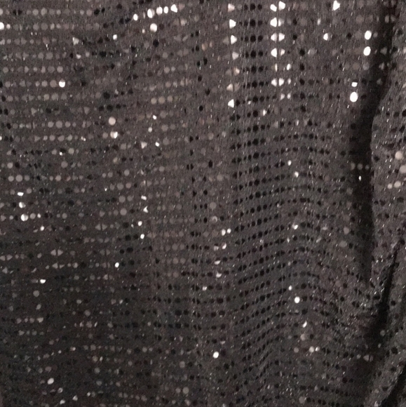 Brand new Black sequined, knee length dress. - Picture 2 of 3